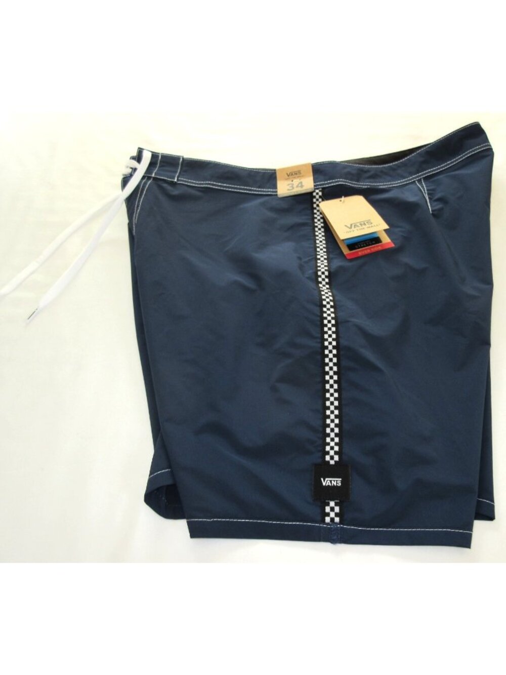 Vans Men's Ever-Ride Stretch Boardshorts Swim Trunks Navy Blue Black Size 34 NWT - Picture 6 of 9